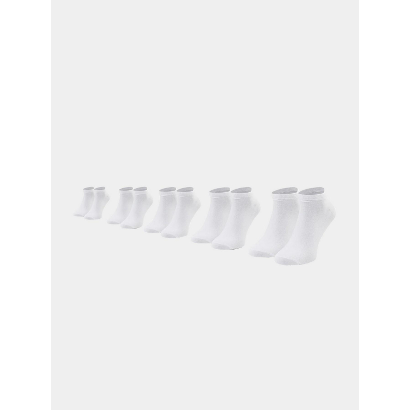 Pack 5 paires de chaussettes dongo blanc homme - Jack & Jones