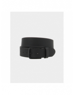 Ceinture en cuir cory noir homme - Teddy Smith