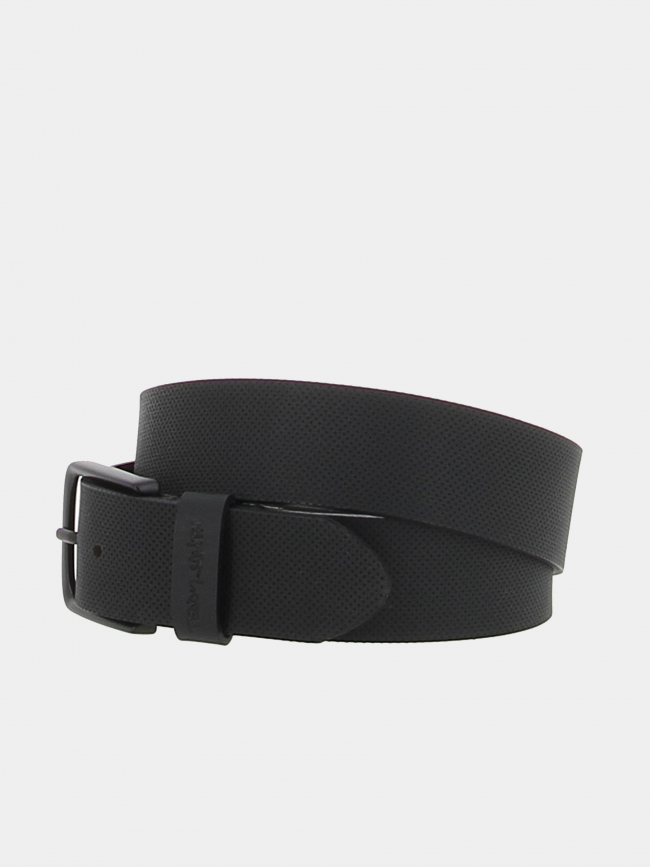 Ceinture en cuir cory noir homme - Teddy Smith