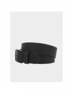 Ceinture en cuir cory noir homme - Teddy Smith