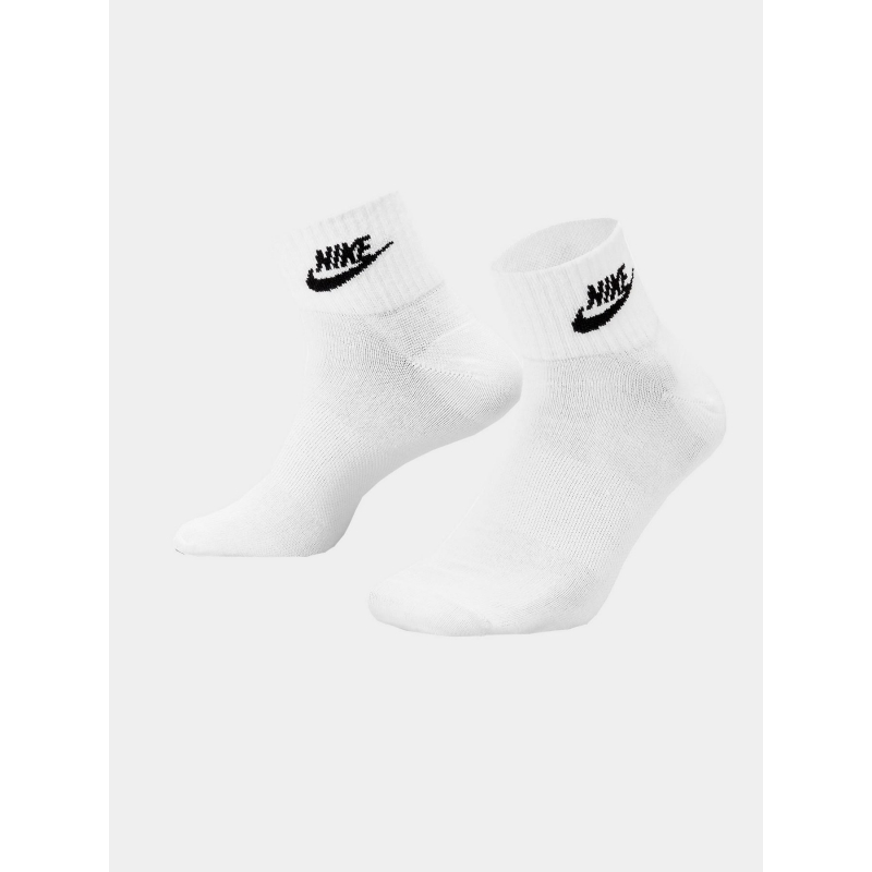 Pack 3 paires de chaussettes nsw everyday blanc - Nike