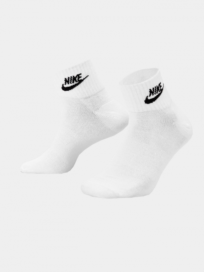 Pack 3 paires de chaussettes nsw everyday blanc - Nike