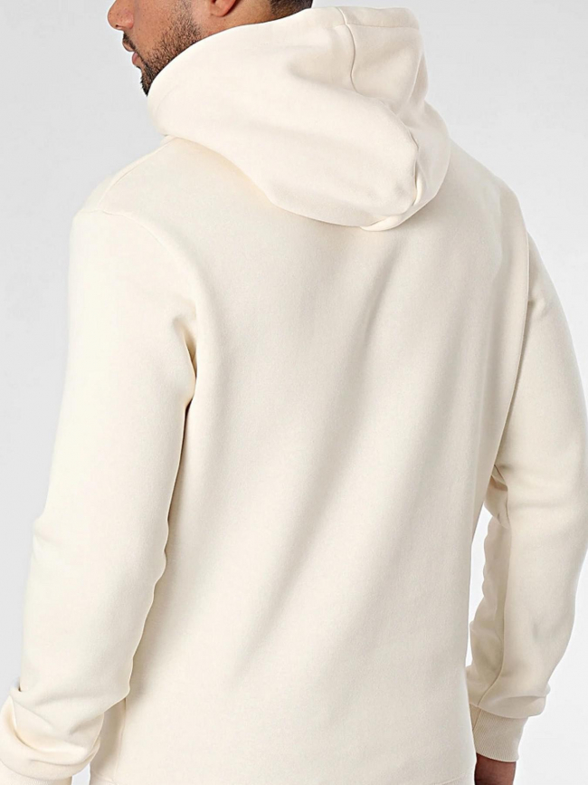 Sweat à capuche logo signature beige homme - Project X Paris