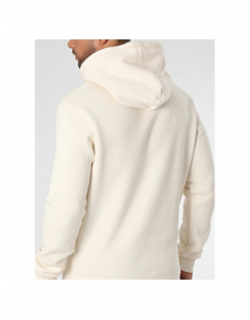 Sweat à capuche logo signature beige homme - Project X Paris