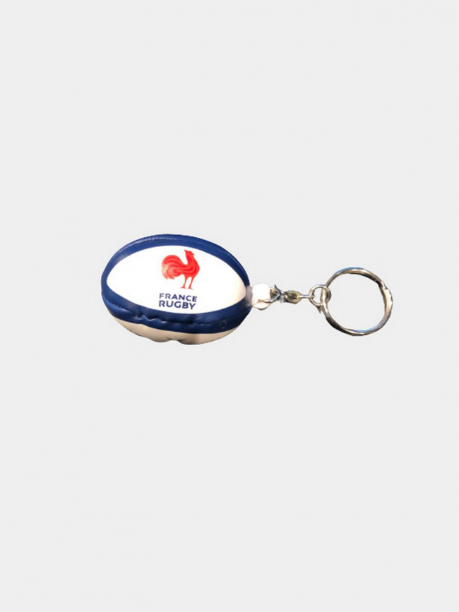 Porte clés rugby france blanc bleu - Gilbert