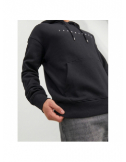 Sweat à capuche star noir homme - Jack & Jones