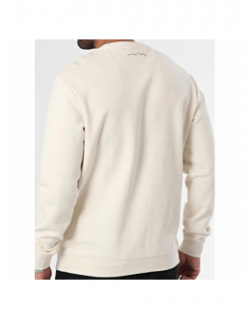 Sweat uni nark beige homme - Teddy Smith