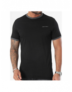 T-shirt uni logo the tee 2 noir homme - Teddy Smith