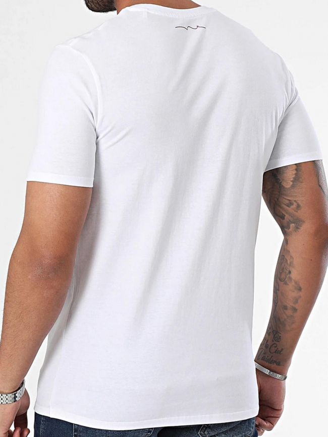 T-shirt the tee 1 blanc homme - Teddy Smith