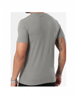 T-shirt uni logo the tee kaki homme - Teddy Smith