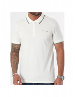 Polo pasian 2 blanc crème homme - Teddy Smith