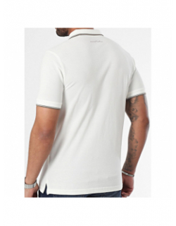 Polo pasian 2 blanc crème homme - Teddy Smith