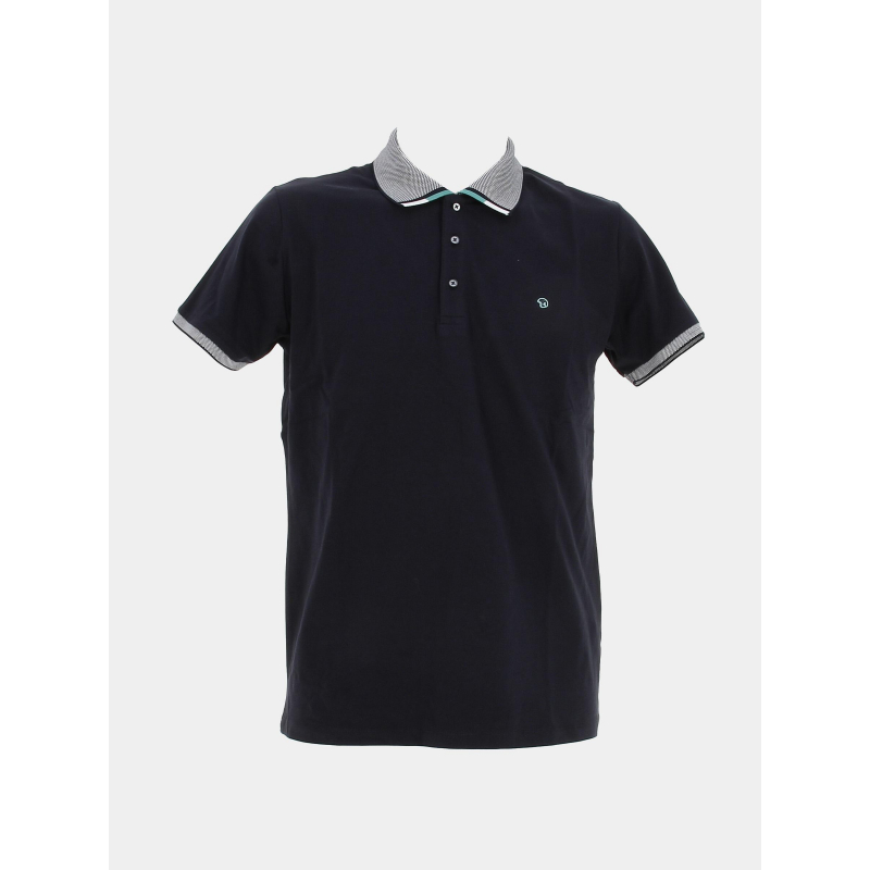 Polo classic gasket bleu marine homme - Benson & Cherry