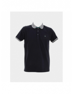 Polo classic gasket bleu marine homme - Benson & Cherry