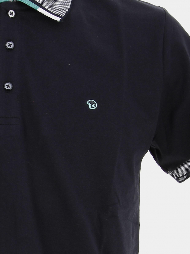 Polo classic gasket bleu marine homme - Benson & Cherry