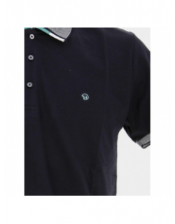 Polo classic gasket bleu marine homme - Benson & Cherry