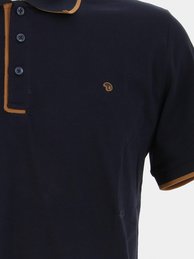 Polo classic uni gibson bleu marine homme - Benson & Cherry