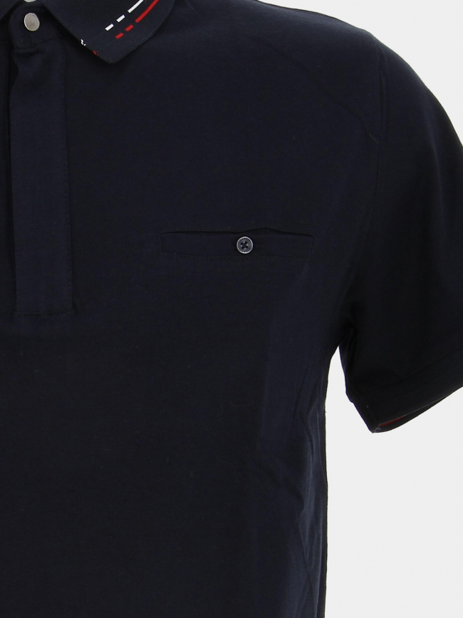 Polo ginkama bleu marine homme - Benson & Cherry