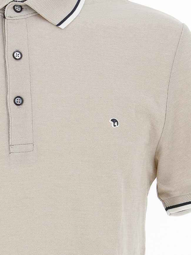 Polo classic gohou beige homme - Benson & Cherry