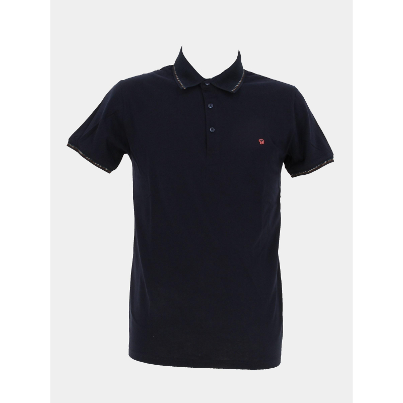 Polo uni guard bleu marine homme - Benson & Cherry