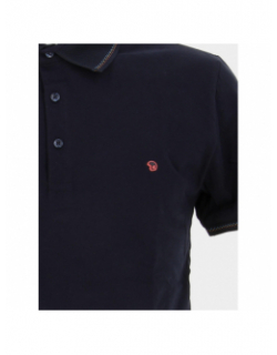 Polo uni guard bleu marine homme - Benson & Cherry