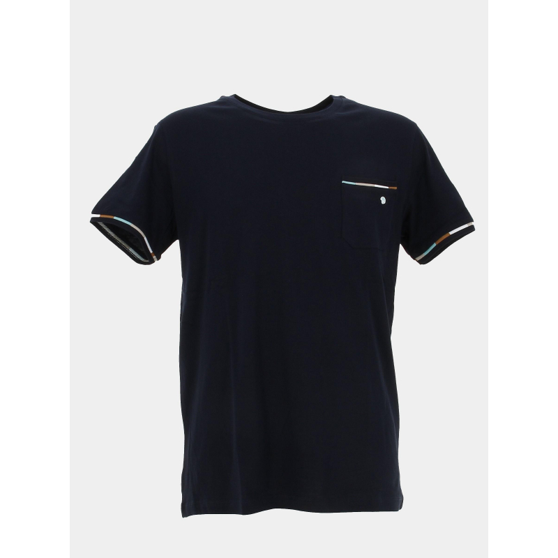 T-shirt à poche tandil bleu marine homme - Benson & Cherry