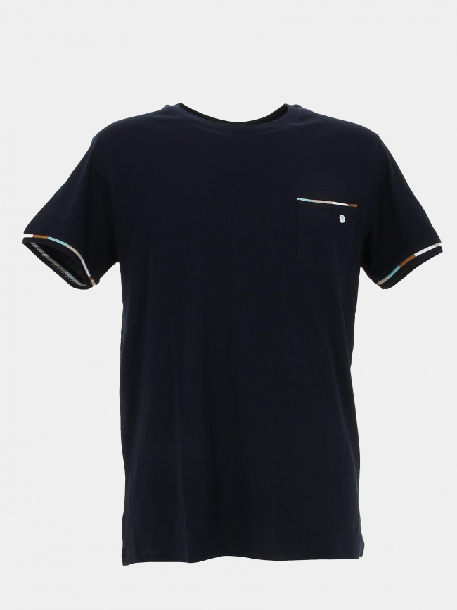 T-shirt à poche tandil bleu marine homme - Benson & Cherry