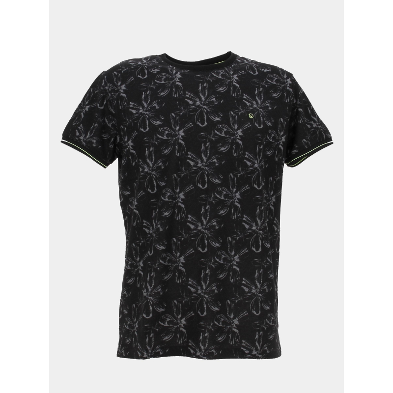 T-shirt imprimés tlaze noir homme - Benson & Cherry