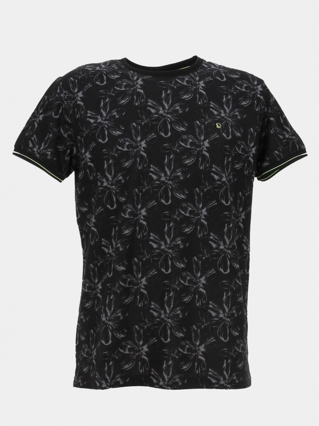 T-shirt imprimés tlaze noir homme - Benson & Cherry