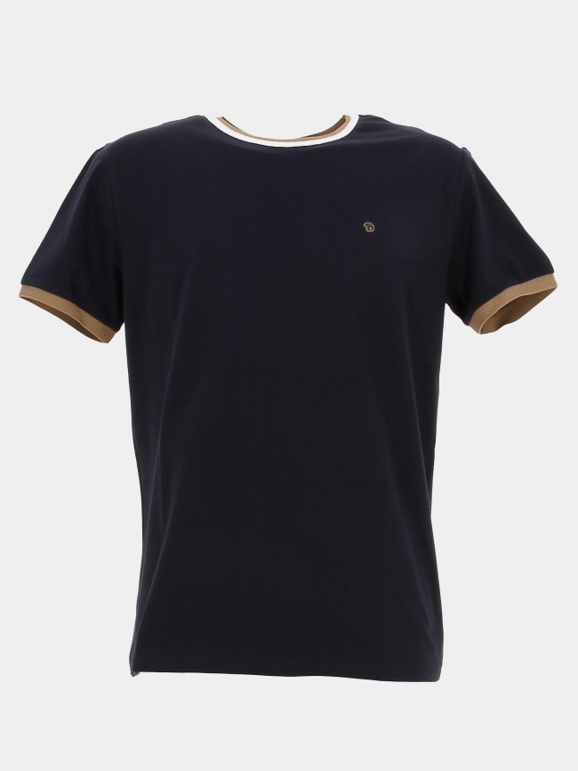 T-shirt classic turnkey bleu marine homme - Benson & Cherry