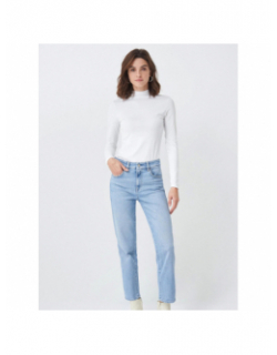 Jean slim cropped true bleu clair femme - Salsa