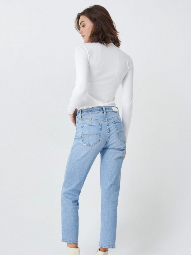 Jean slim cropped true bleu clair femme - Salsa