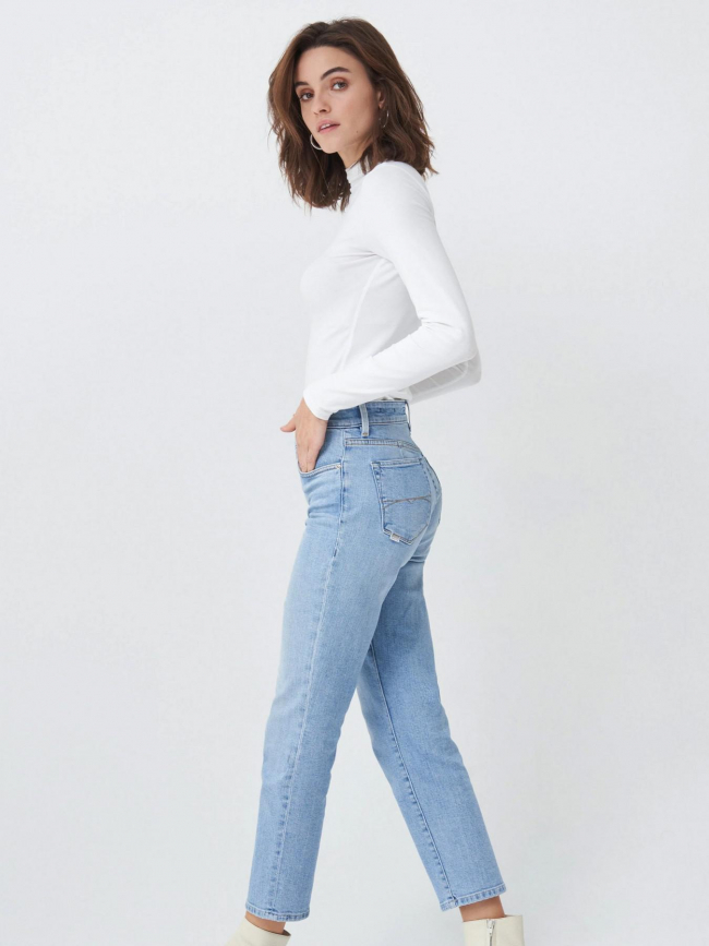 Jean slim cropped true bleu clair femme - Salsa