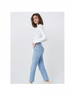 Jean slim cropped true bleu clair femme - Salsa