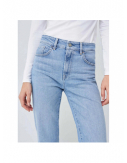 Jean slim cropped true bleu clair femme - Salsa