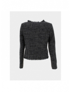 Veste en tweed nea noir femme - La Petite Etoile