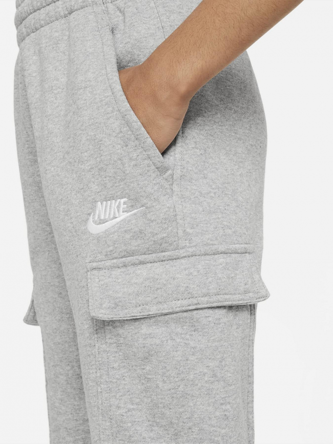 Jogging cargo nsw club chiné gris enfant - Nike