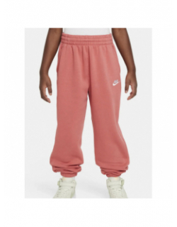 Jogging sportswear club loose rose fille - Nike