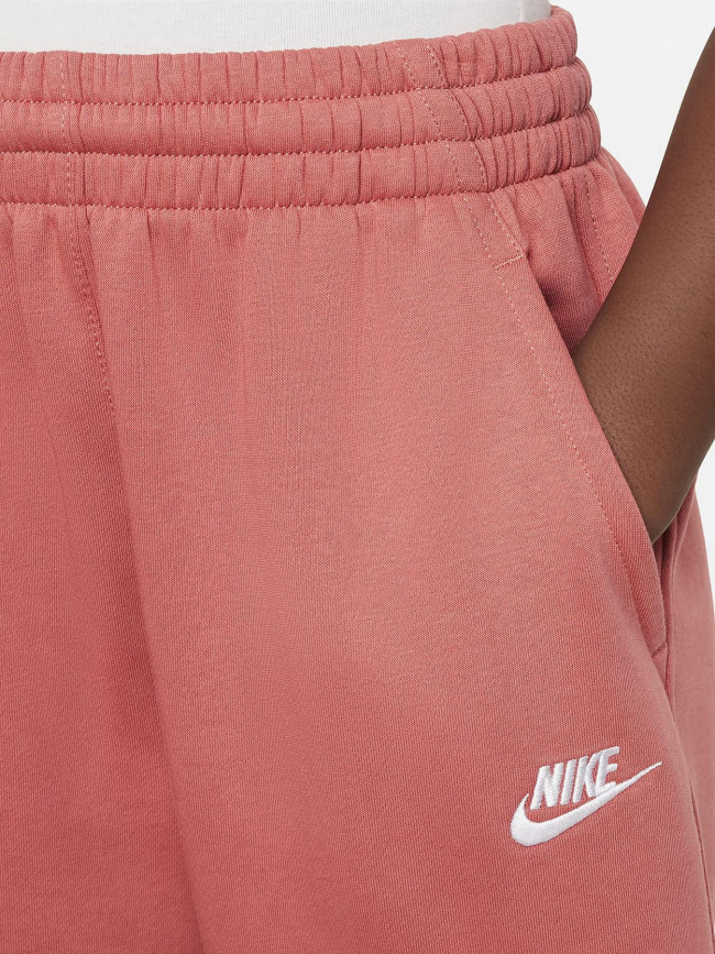 Jogging sportswear club loose rose fille - Nike