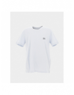 T-shirt uni logo the tee bleu clair garçon - Teddy Smith