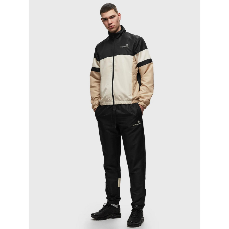 Ensemble de survêtement libera noir beige homme - Sergio Tacchini