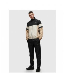 Ensemble de survêtement libera noir beige homme - Sergio Tacchini