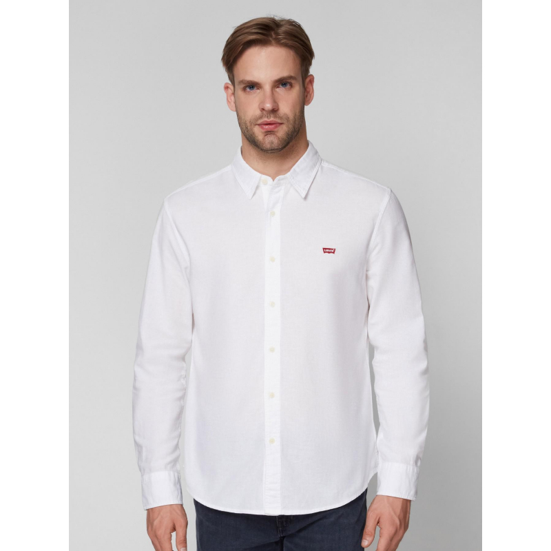 Chemise slim battery blanc homme - Levi's