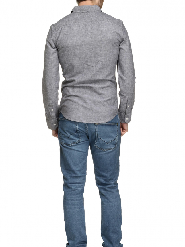 Chemise slim battery gris homme - Levi's