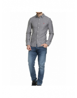 Chemise slim battery gris homme - Levi's