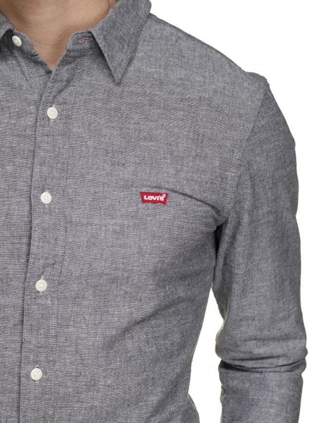 Chemise slim battery gris homme - Levi's