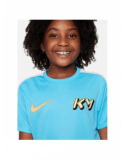 T-shirt de football kylian Mbappé bleu enfant - Nike