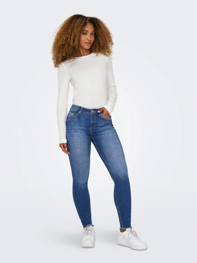 Jean skinny blush bleu femme - Only