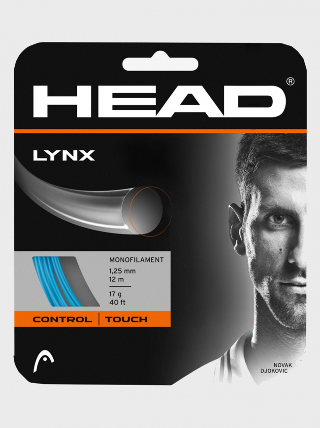 Cordage de tennis lynx monofilament bleu - Head