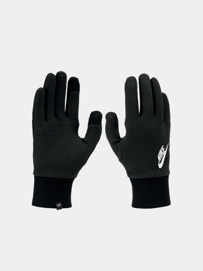 Gants de running tg club fleece homme noir - Nike